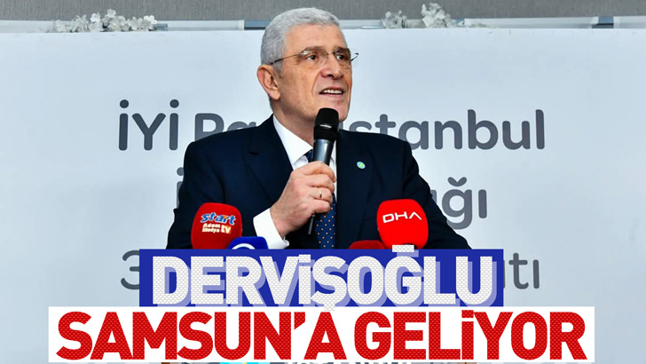 DERVİŞOĞLU SAMSUN'A GELİYOR