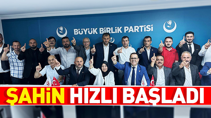 Başkan Şahin Göreve  Hızlı Başladı