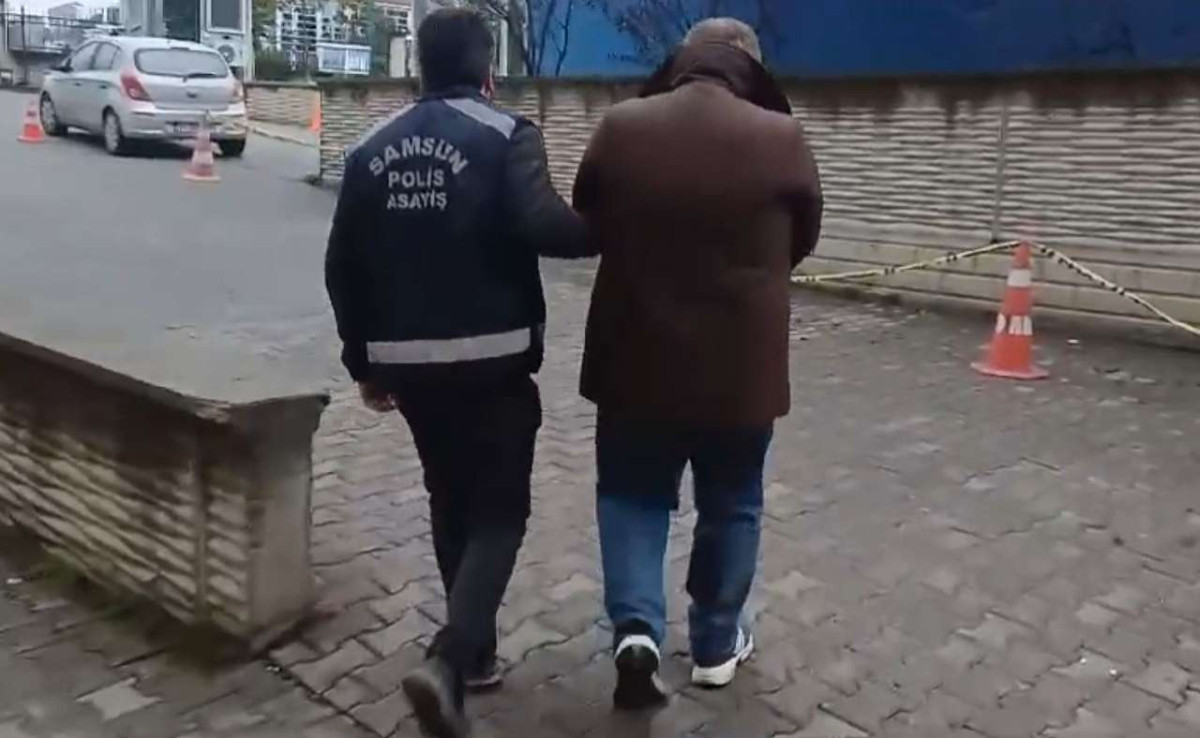 Samsun'da evden bakır eşya ve kablo çalan şüpheliye gözaltı