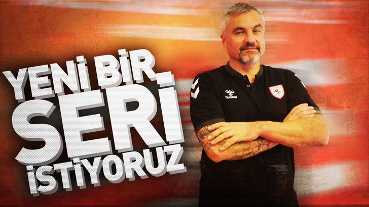 Samsunspor Teknik Direktörü Reis: Bu maçı da kazanıp yeni bir seriye başlamak istiyoruz