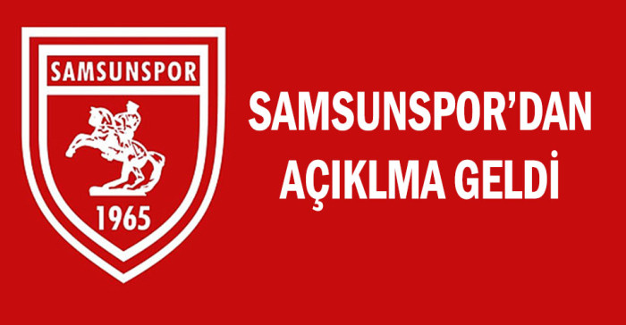 Samsunspor'da Sıcak Gelişme 