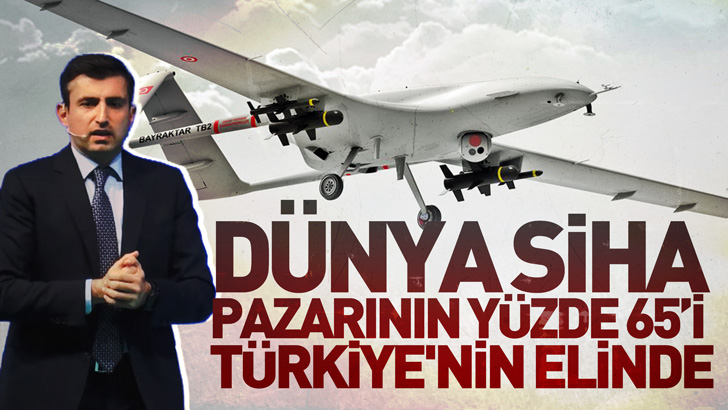 Selçuk Bayraktar: Dünya SİHA pazarının yüzde 65'i Türkiye'nin elinde